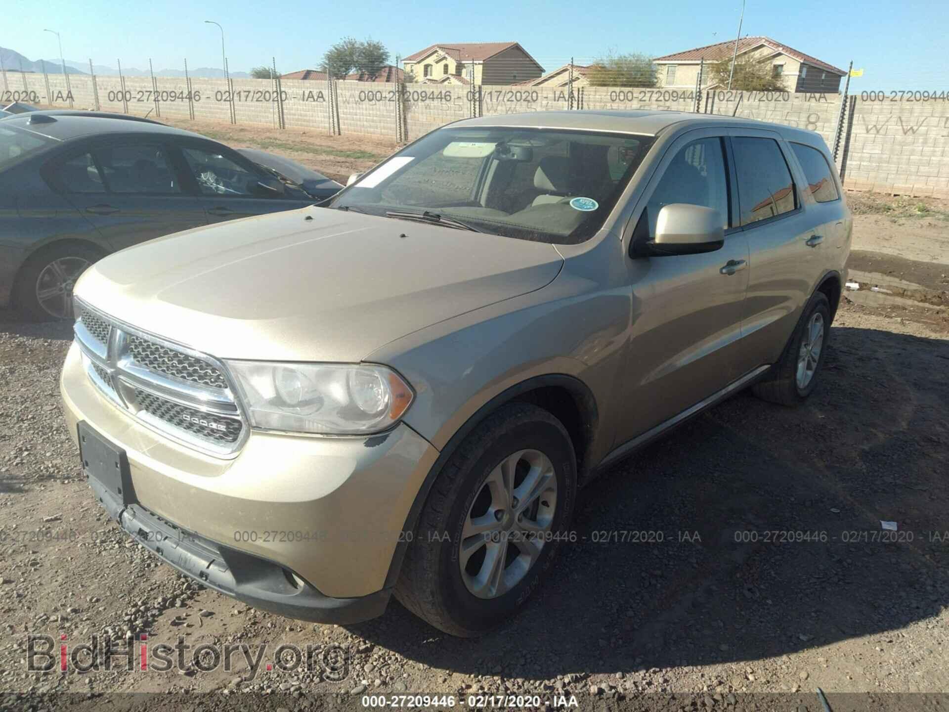 2012 DODGE DURANGO - VIN: 1C4RDJAG0CC112667 - Photo 2