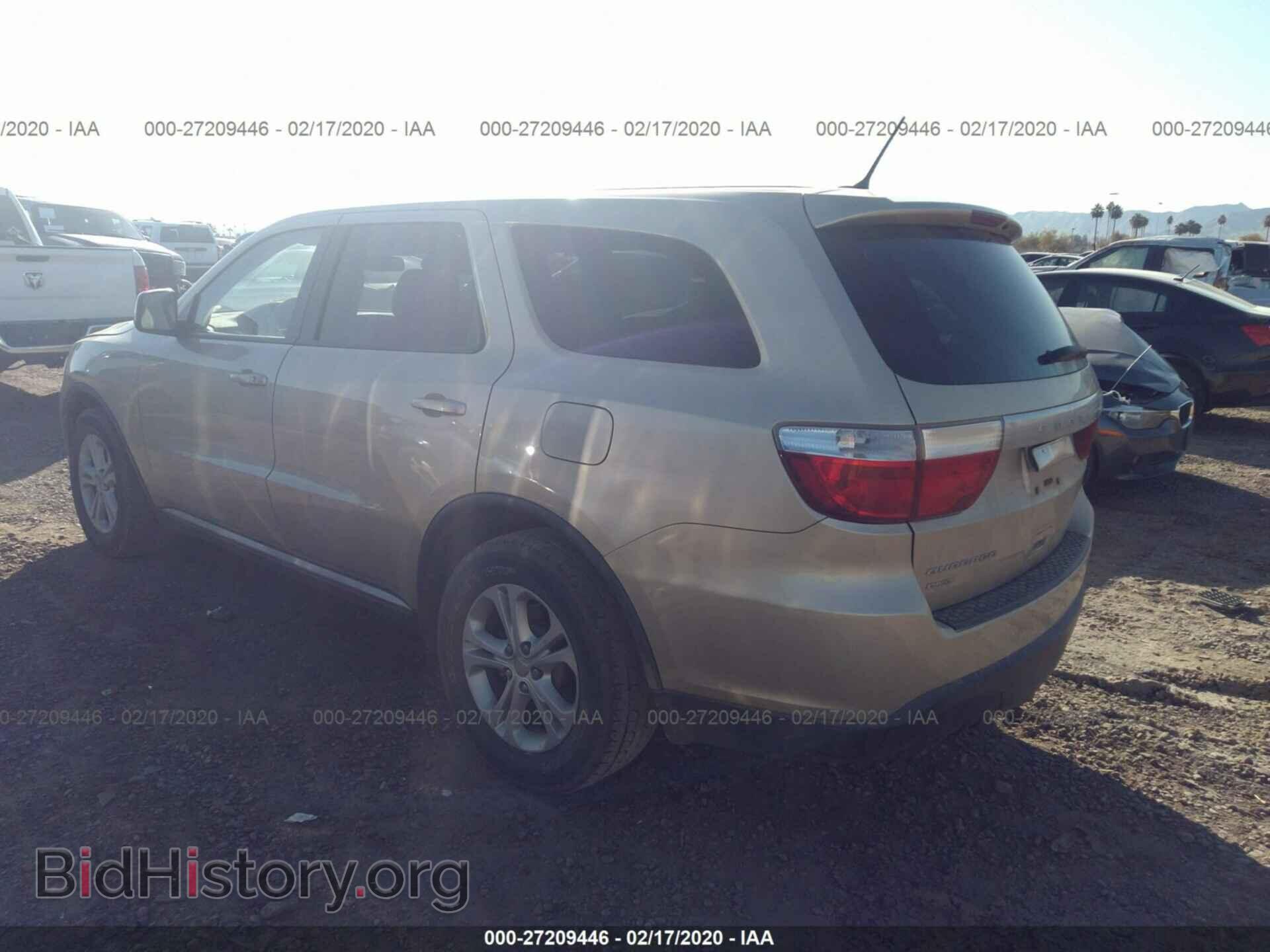 2012 DODGE DURANGO - VIN: 1C4RDJAG0CC112667 - Photo 3