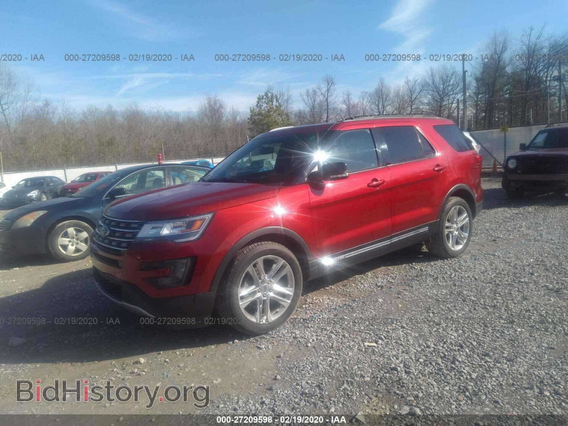 2016 FORD EXPLORER - VIN: 1FM5K7D83GGA43060 - Фото 2