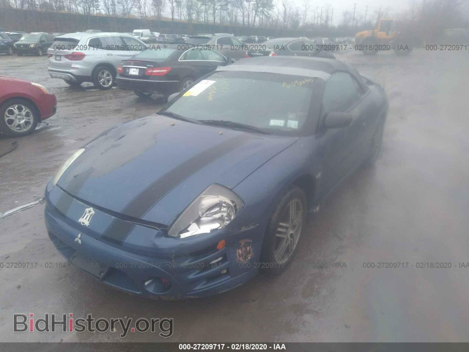 2003 MITSUBISHI ECLIPSE - VIN: 4A3AE75H33E050280 - Photo 2