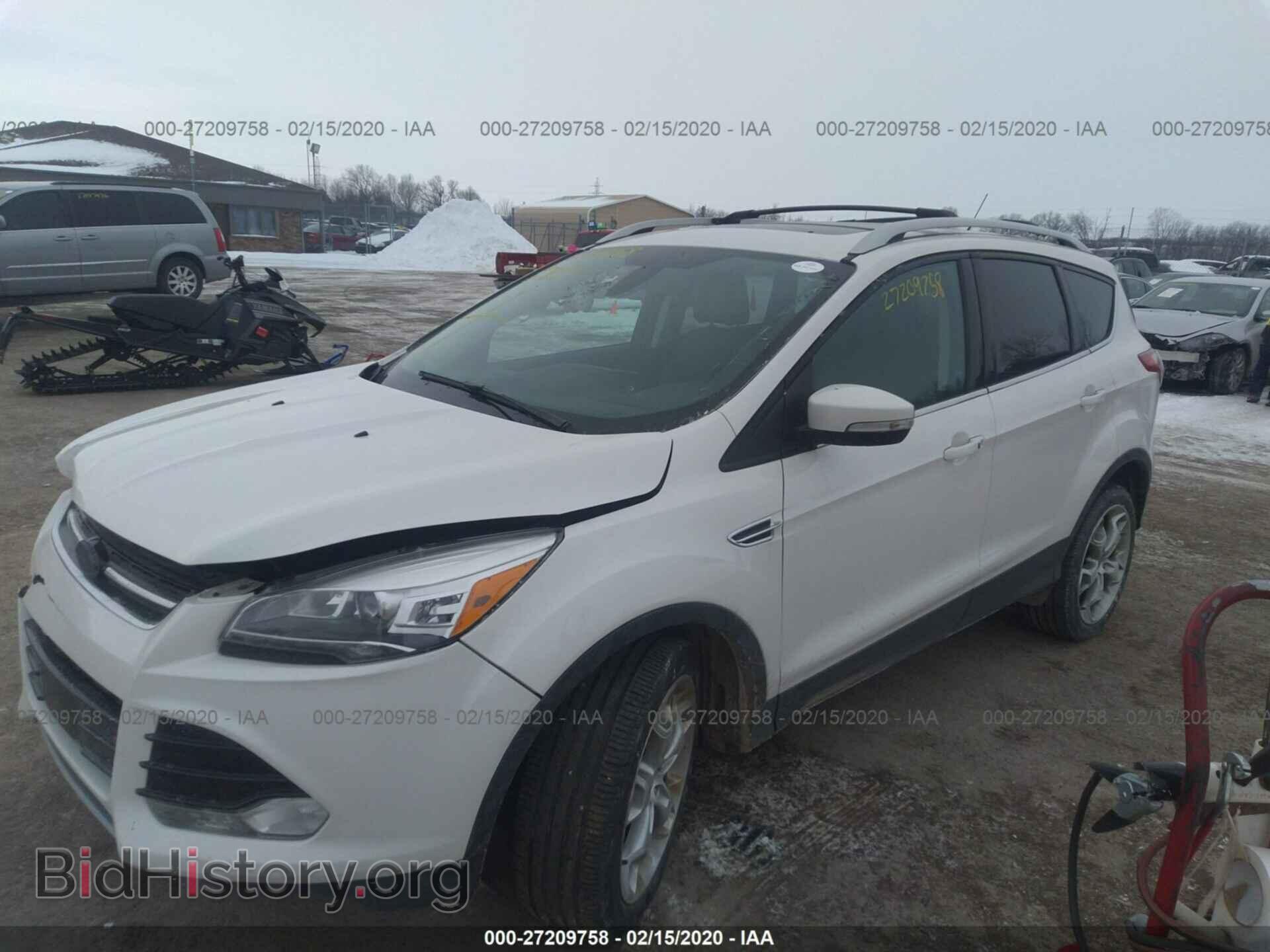 2013 FORD ESCAPE - VIN: 1FMCU9J98DUD76247 - Фото 2