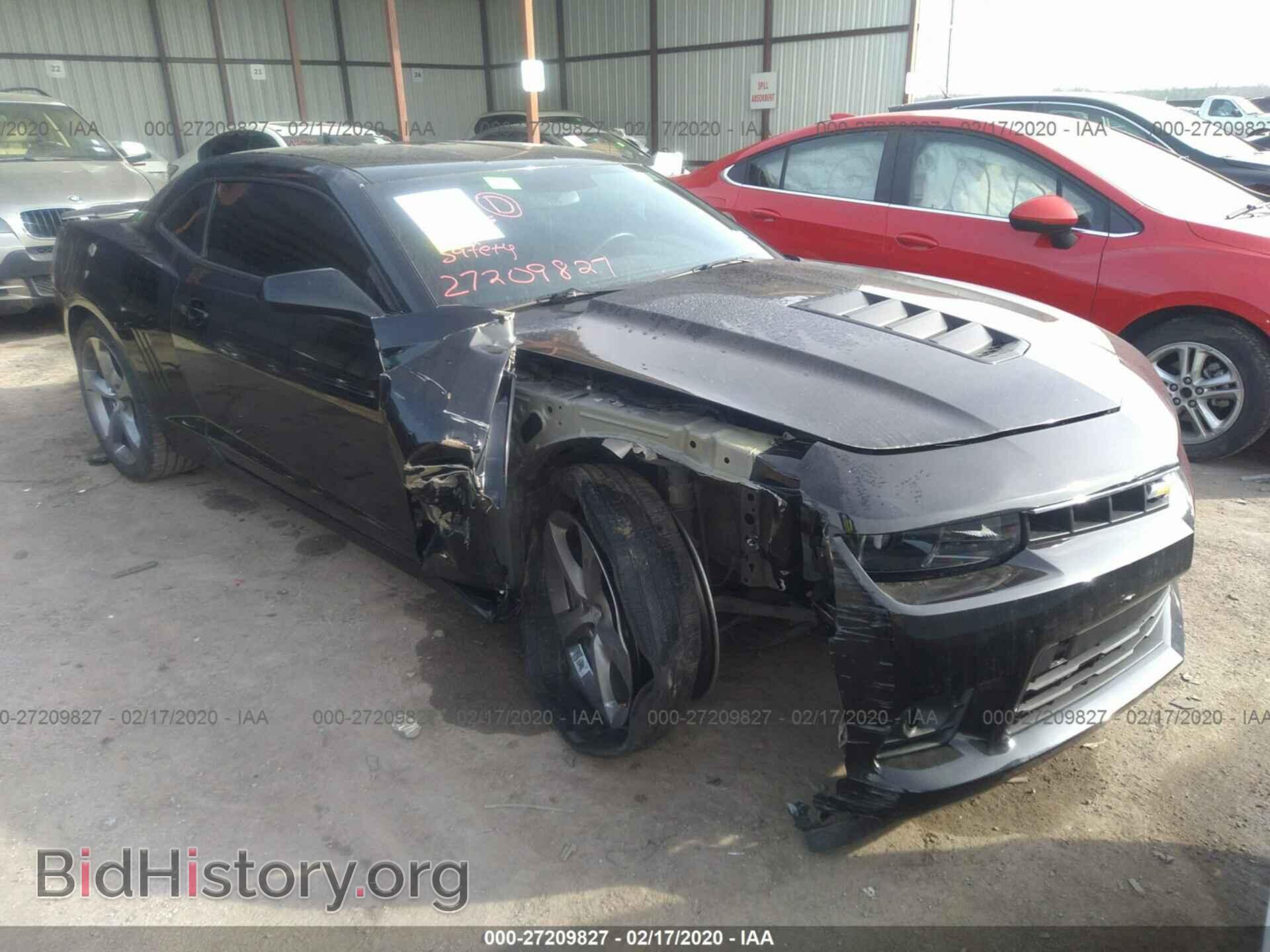 Photo 2G1FJ1EJ5E9300511 - CHEVROLET CAMARO 2014