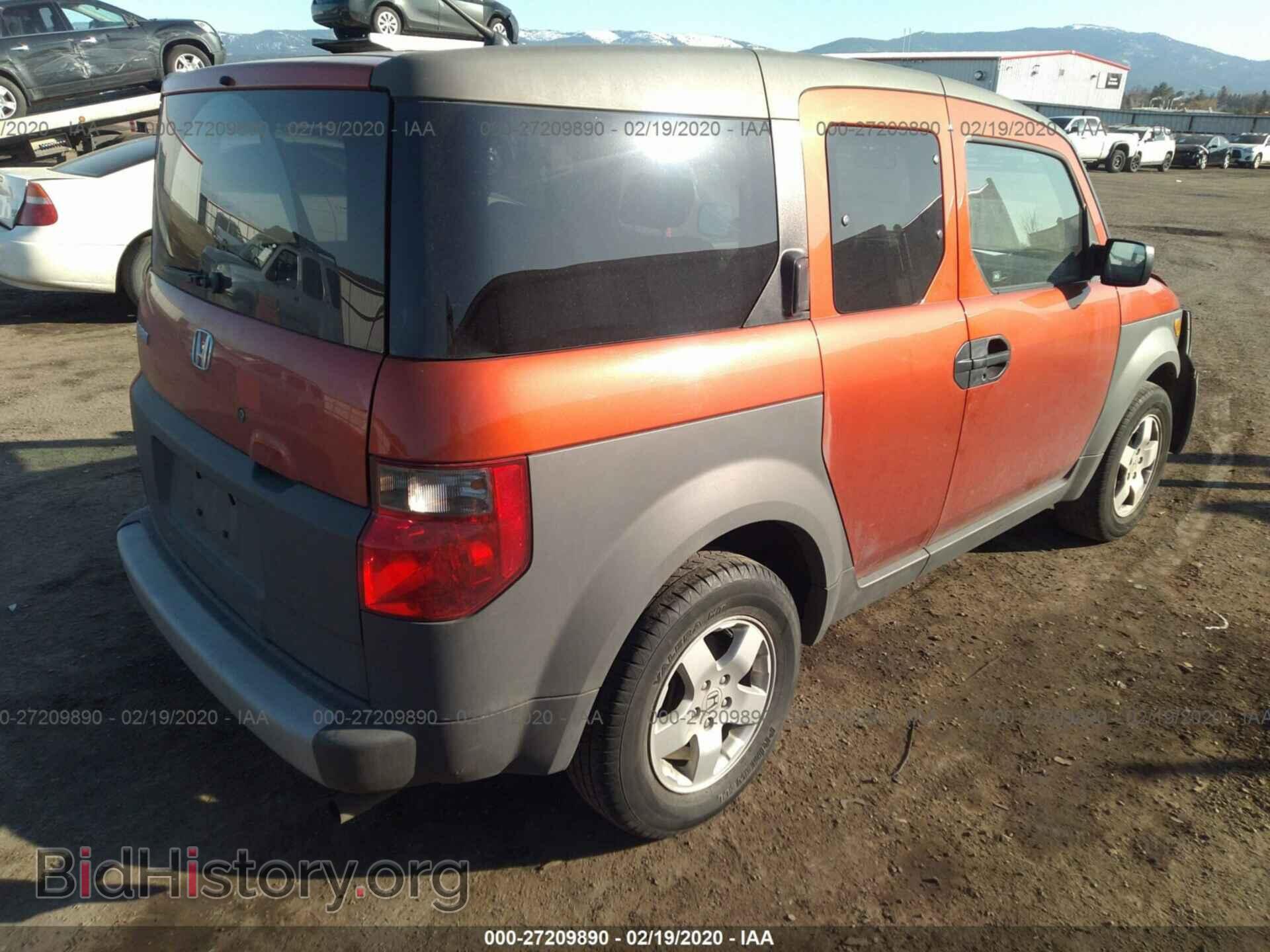 2004 HONDA ELEMENT - VIN: 5J6YH28574L000244 - Фото 4