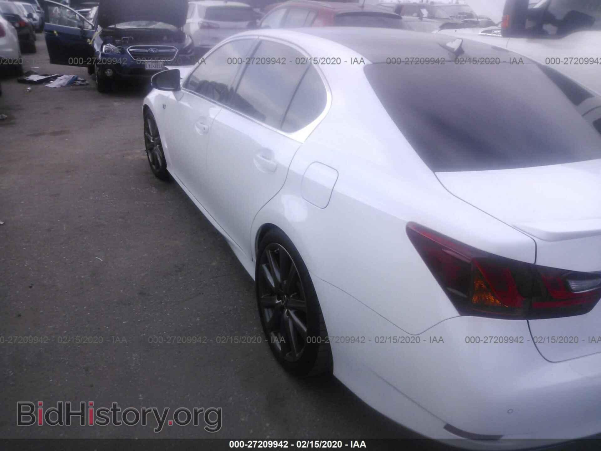 2014 LEXUS GS - VIN: JTHBE1BL5E5035164 - Фото 3