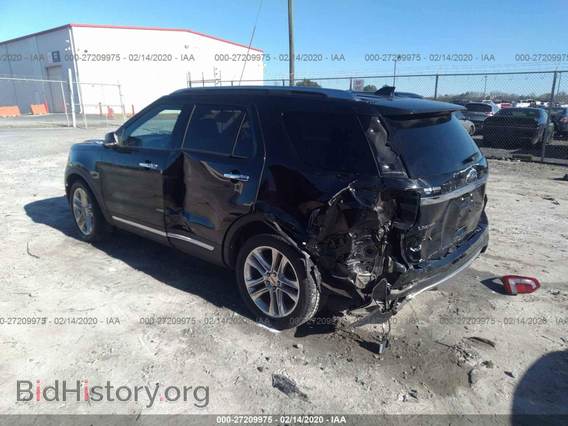2017 FORD EXPLORER - VIN: 1FM5K7FH0HGC45028 - Фото 3