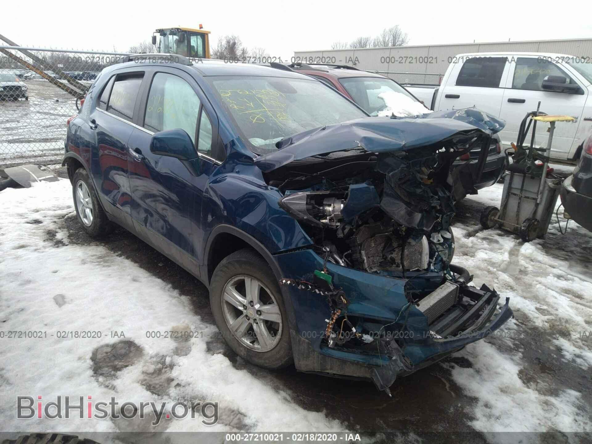Фотография 3GNCJLSB3KL222488 - CHEVROLET TRAX 2019