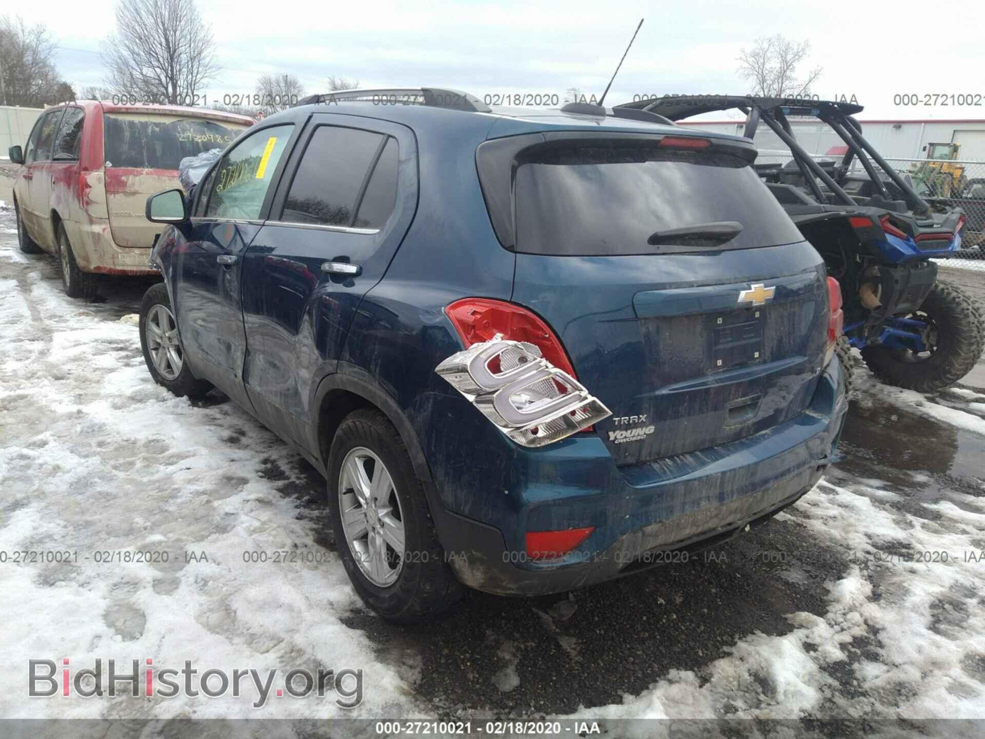 2019 CHEVROLET TRAX - VIN: 3GNCJLSB3KL222488 - Фото 3