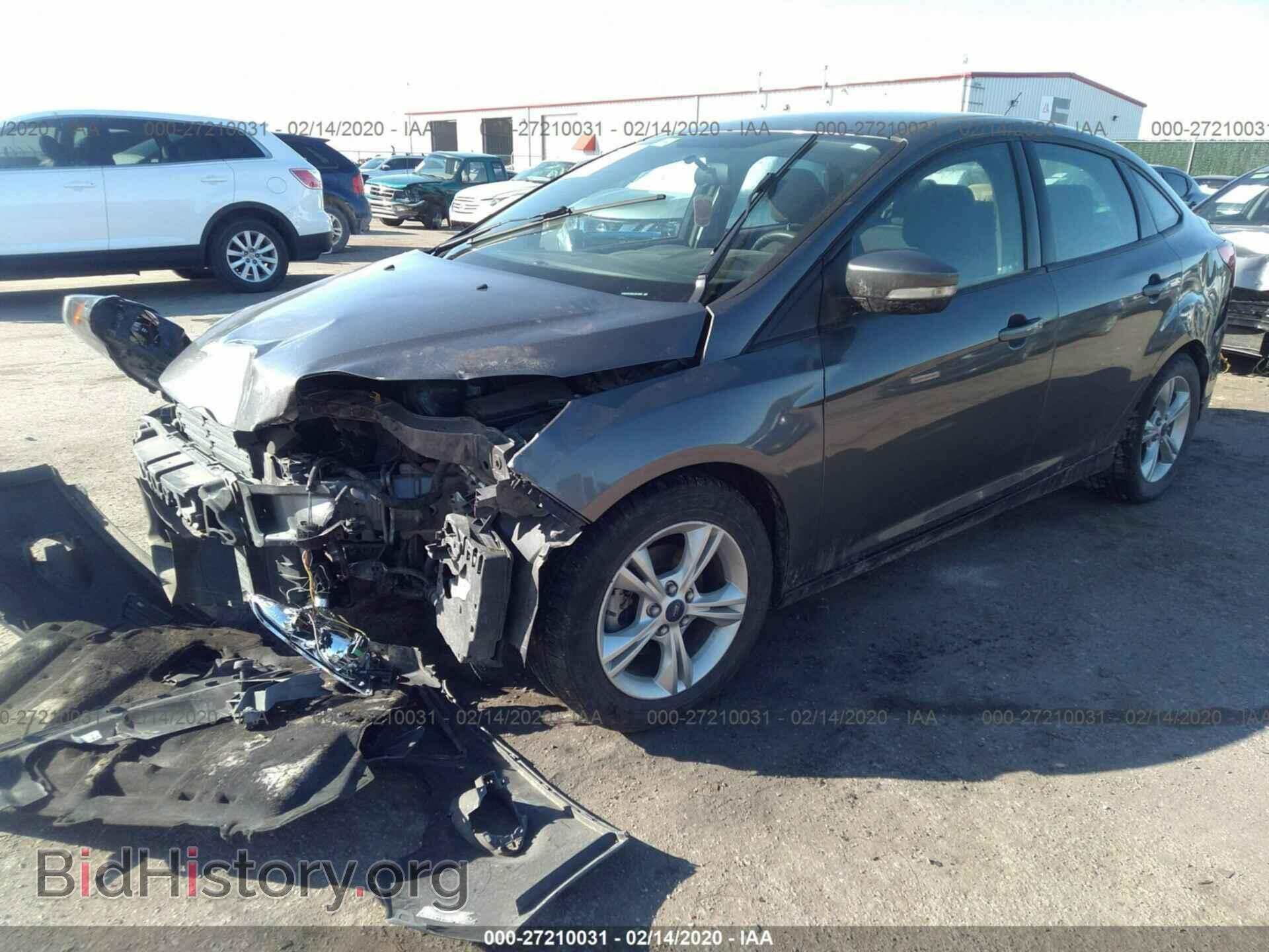 2014 FORD FOCUS - VIN: 1FADP3F25EL381590 - Фото 2