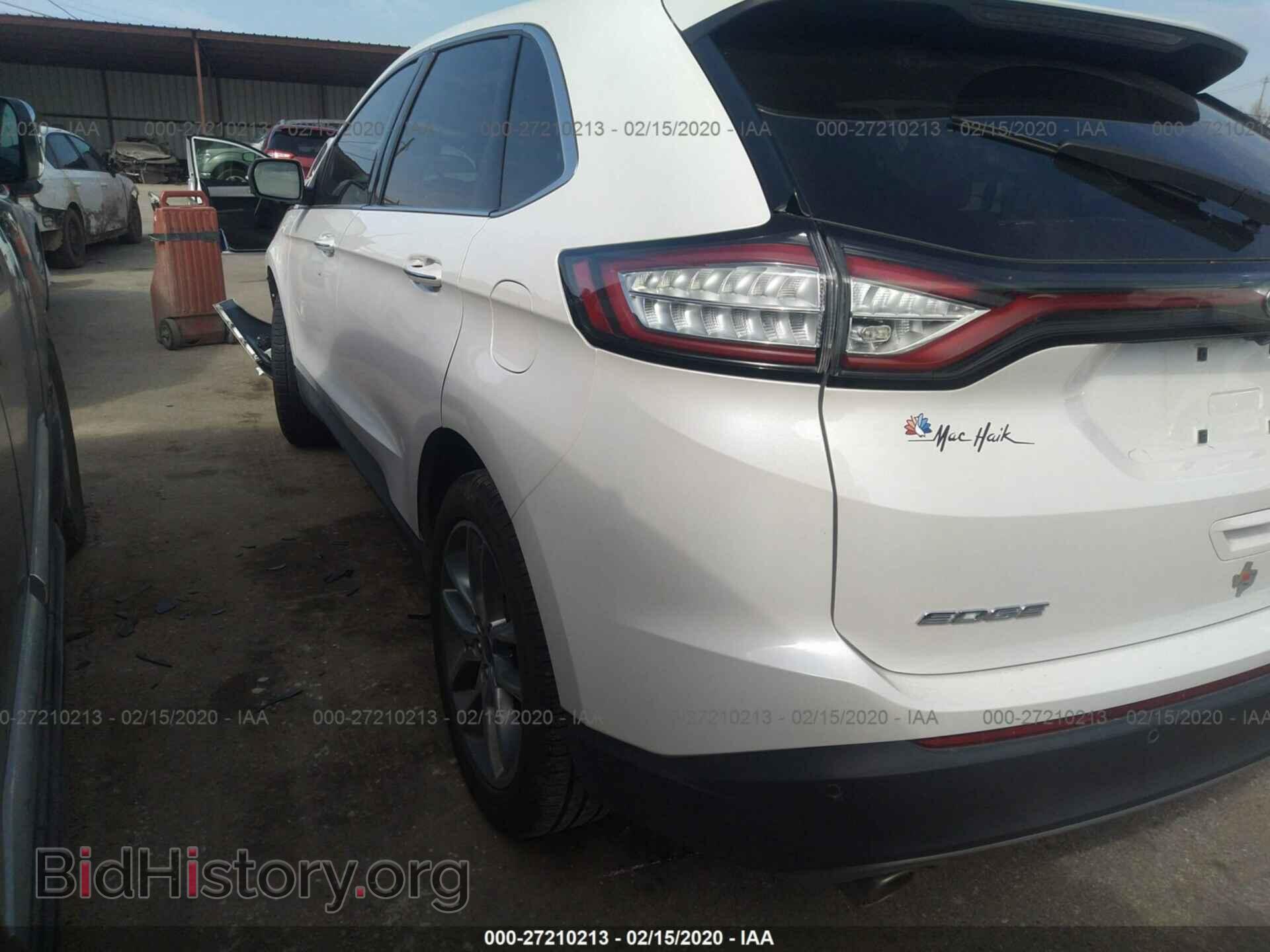 2015 FORD EDGE - VIN: 2FMTK3K84FBC03391 - Фото 3