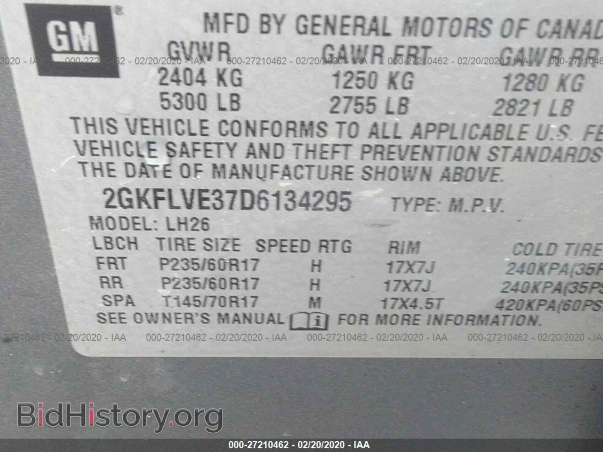 2013 GMC TERRAIN - VIN: 2GKFLVE37D6134295 - Фото 9