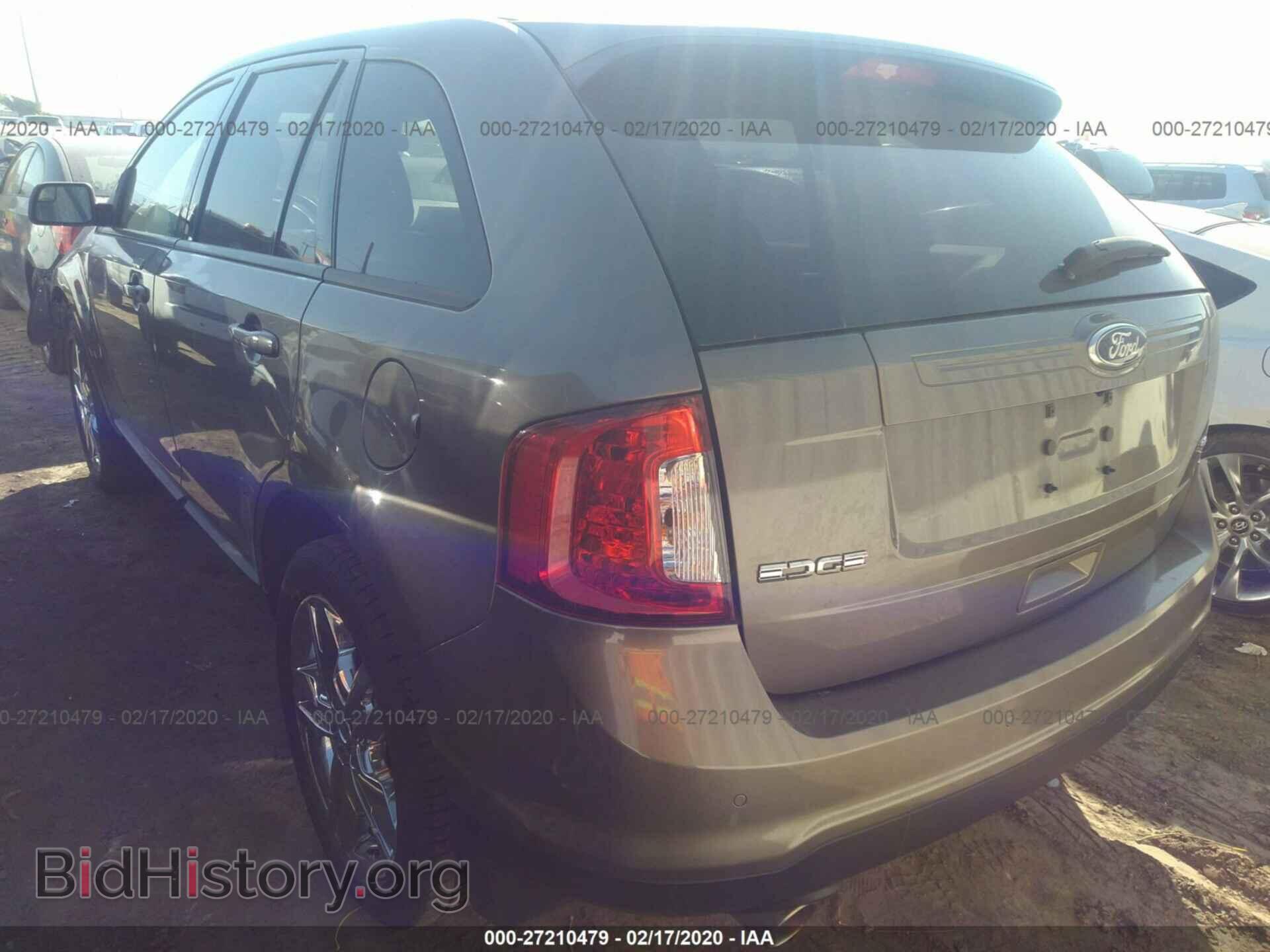 2013 FORD EDGE - VIN: 2FMDK3JC0DBB11654 - Фото 3