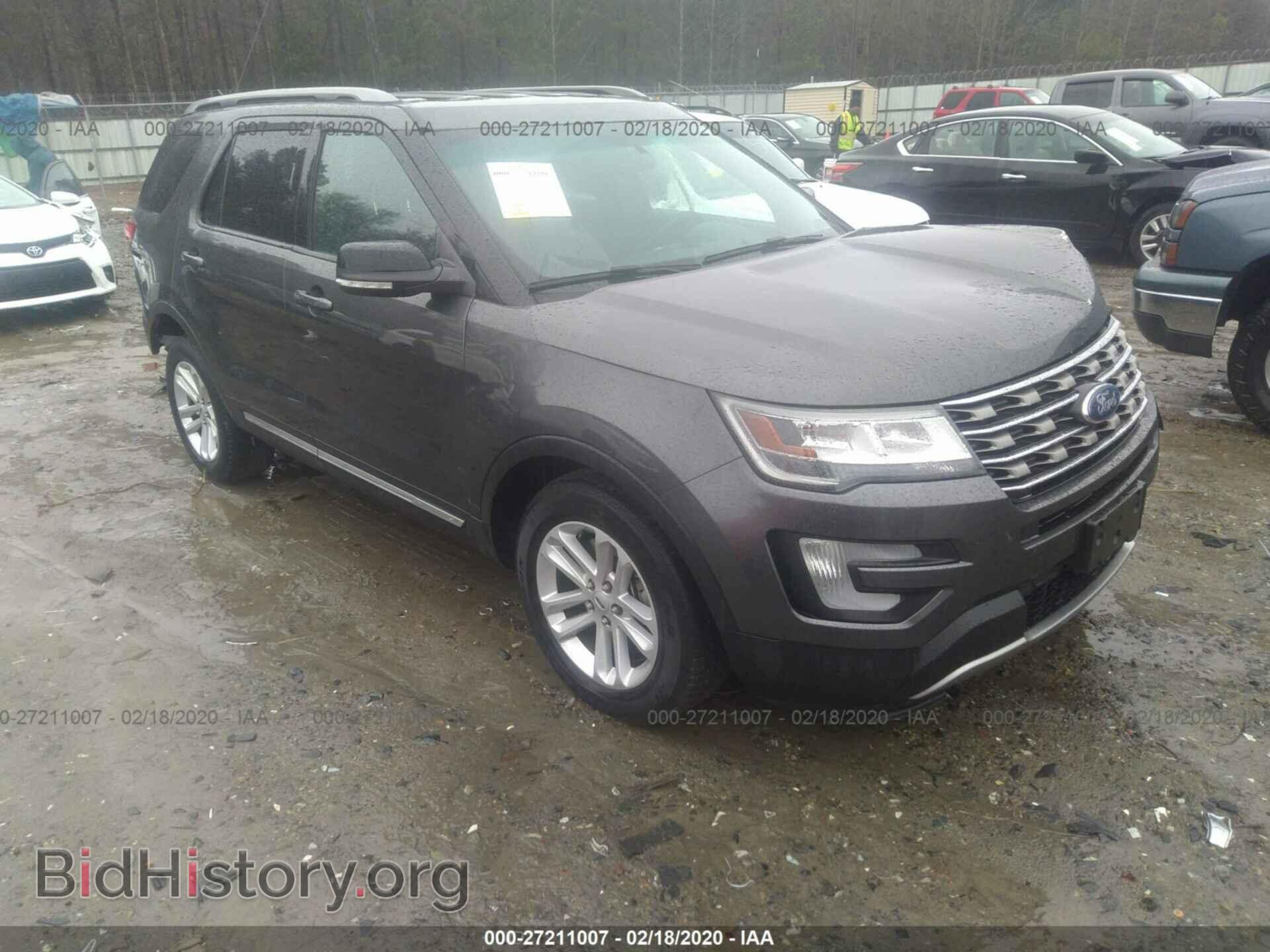 Фотография 1FM5K7D83GGD09371 - FORD EXPLORER 2016