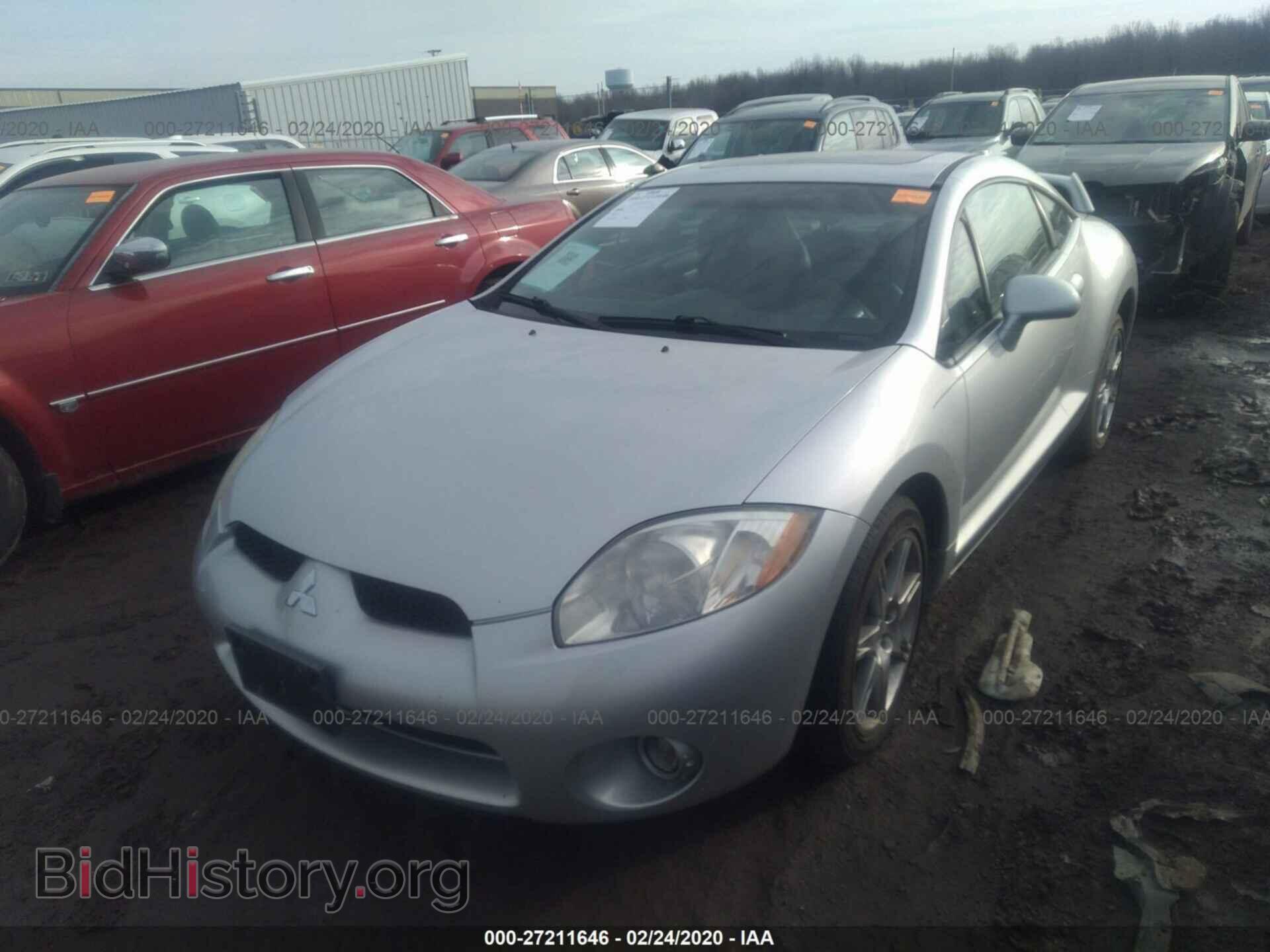 2008 MITSUBISHI ECLIPSE - VIN: 4A3AK64T88E011488 - Фото 2