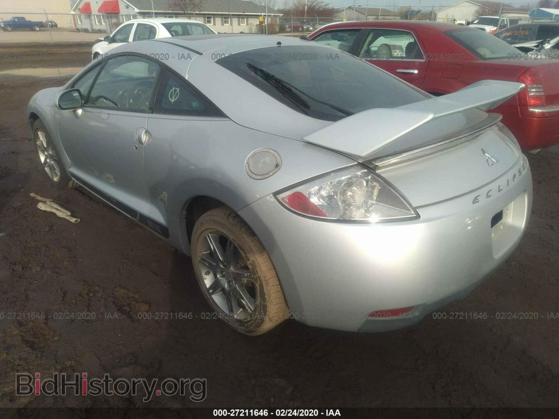 2008 MITSUBISHI ECLIPSE - VIN: 4A3AK64T88E011488 - Фото 3