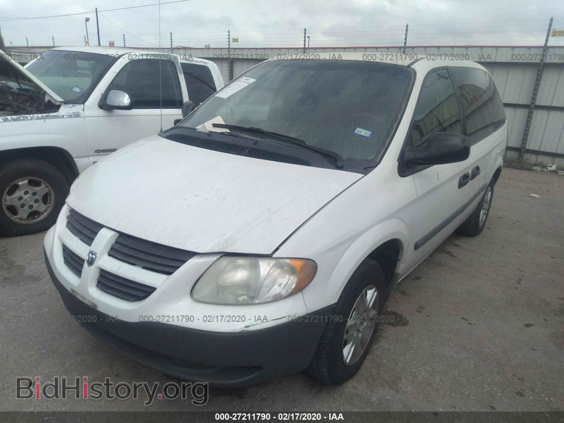 2007 DODGE CARAVAN - VIN: 1D4GP25B67B109306 - Фото 2