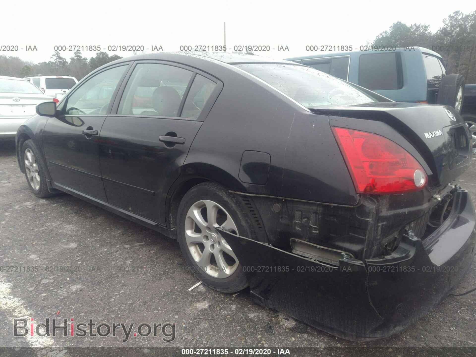 2007 NISSAN MAXIMA - VIN: 1N4BA41E97C801855 - Фото 3