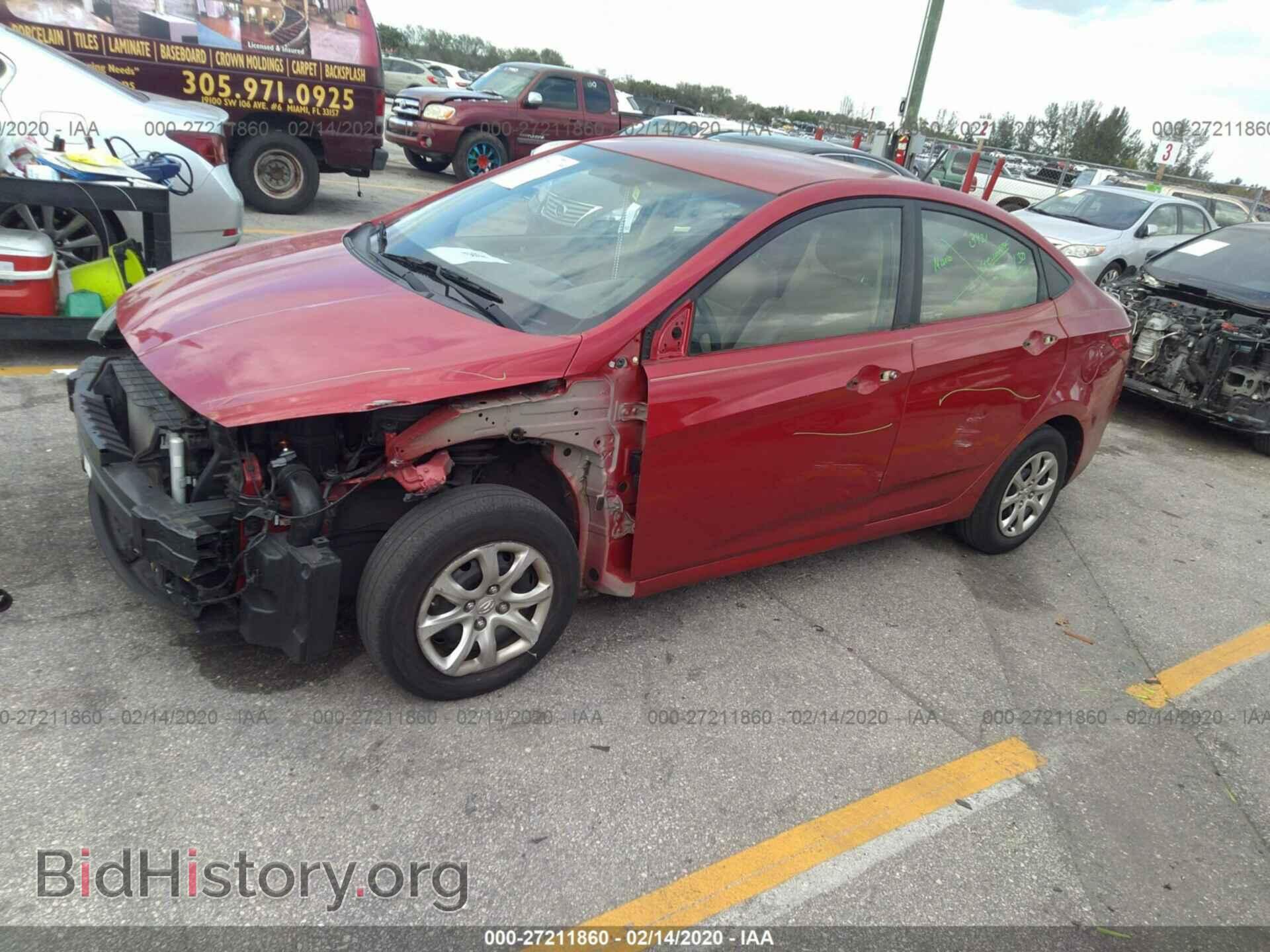 2014 HYUNDAI ACCENT - VIN: KMHCT4AE1EU738228 - Фото 6