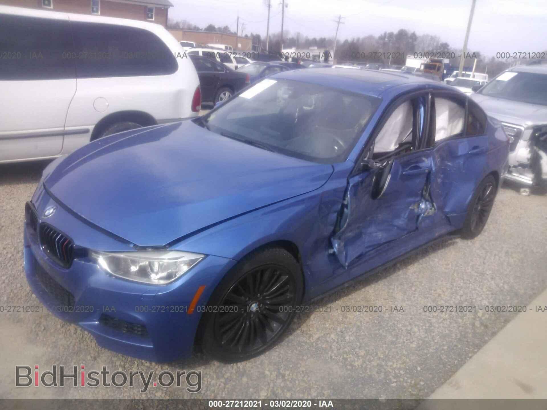 2013 BMW 335 - VIN: WBA3B9C58DF587731 - Фото 2