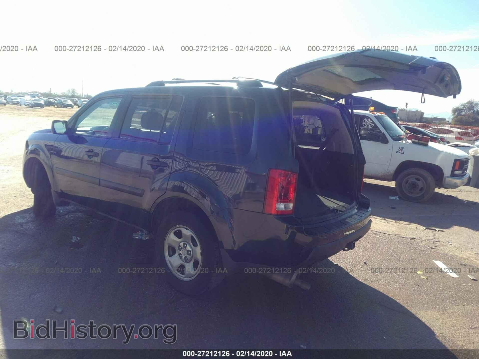 2009 HONDA PILOT - VIN: 5FNYF382X9B009733 - Фото 3