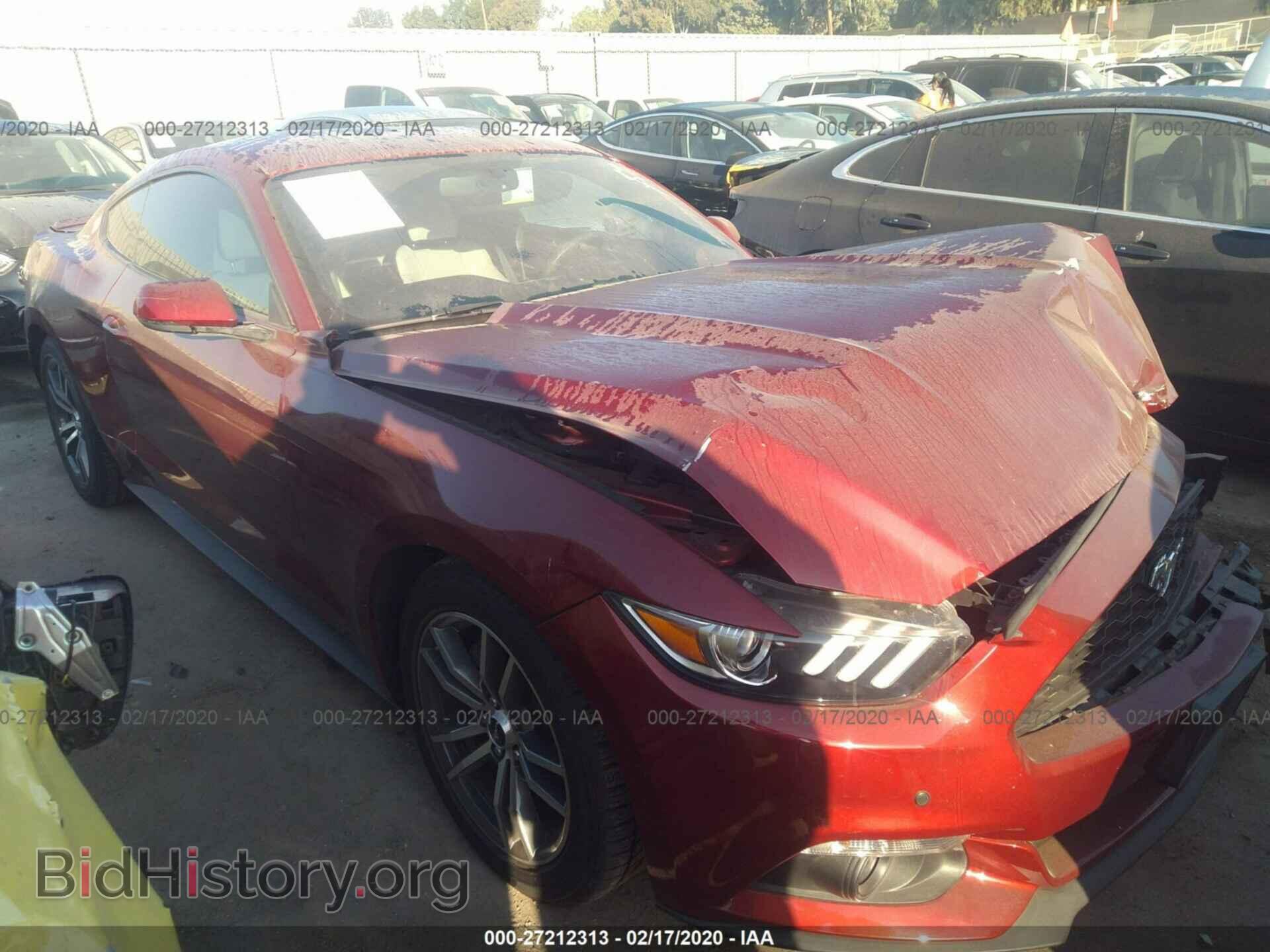 Фотография 1FA6P8TH0G5246541 - FORD MUSTANG 2016