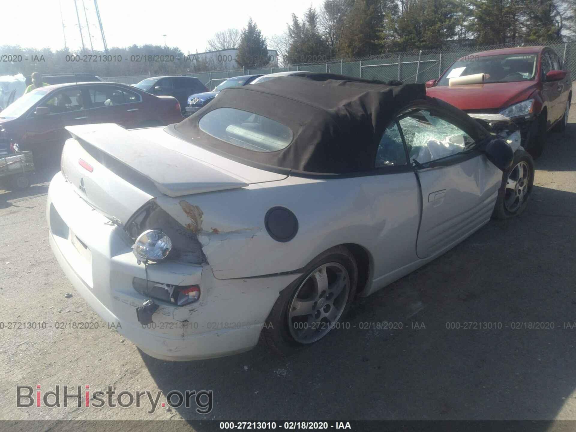 2003 MITSUBISHI ECLIPSE - VIN: 4A3AE45G83E210823 - Photo 4