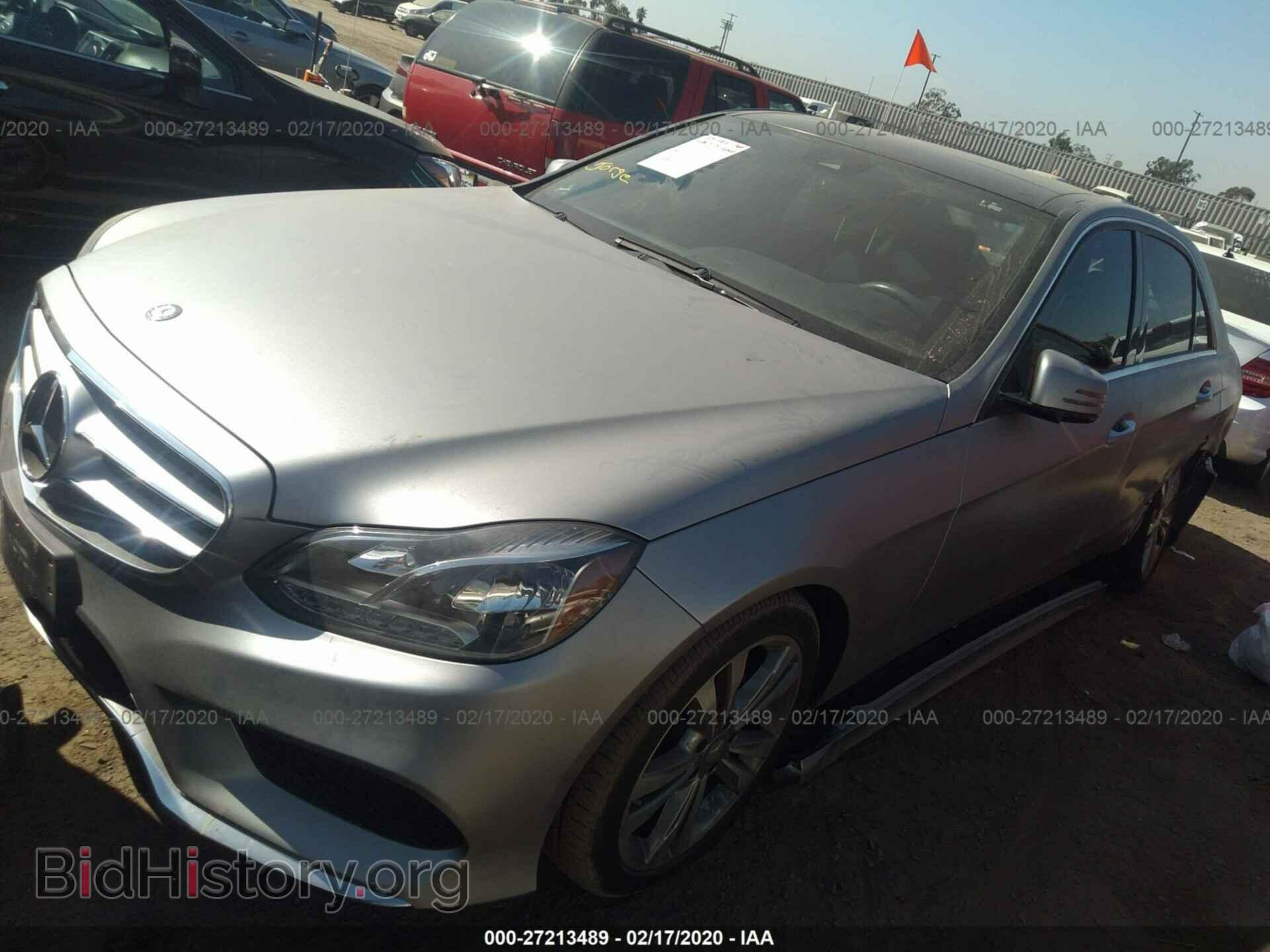 2014 MERCEDES-BENZ E - VIN: WDDHF5KB4EA822630 - Фото 2