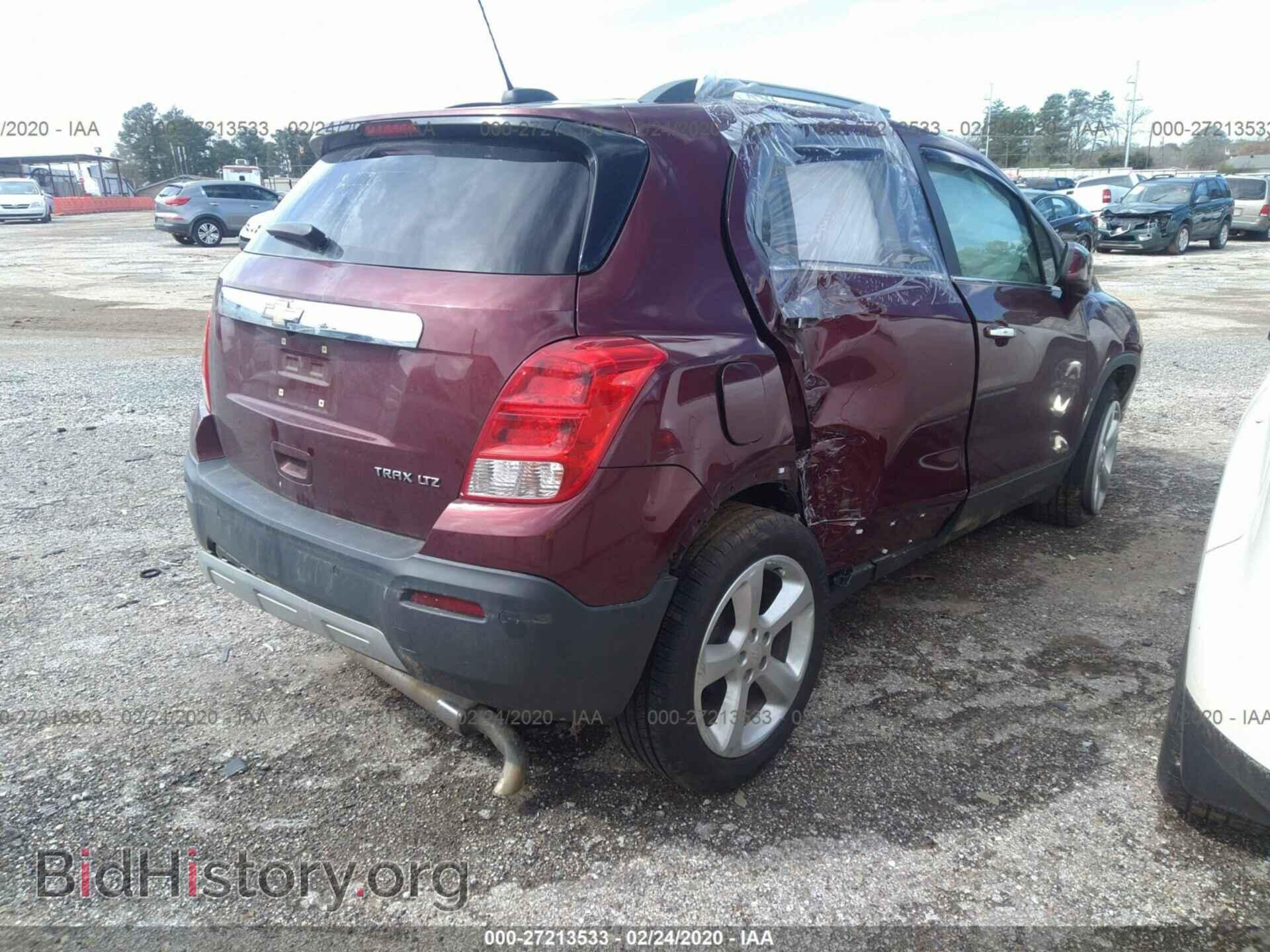 2016 CHEVROLET TRAX - VIN: 3GNCJMSB2GL177962 - Фото 4