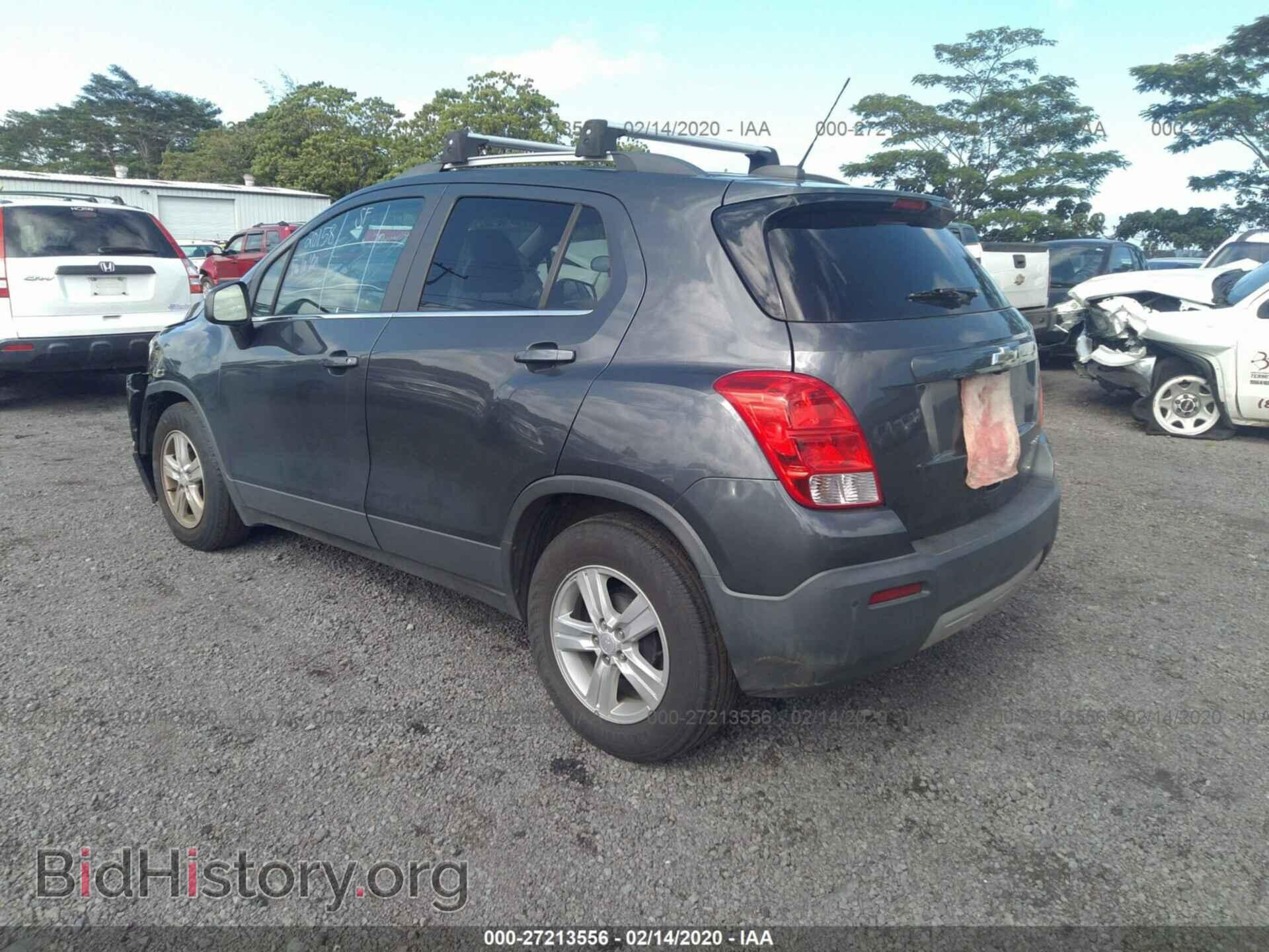 2016 CHEVROLET TRAX - VIN: 3GNCJLSB6GL202601 - Фото 3