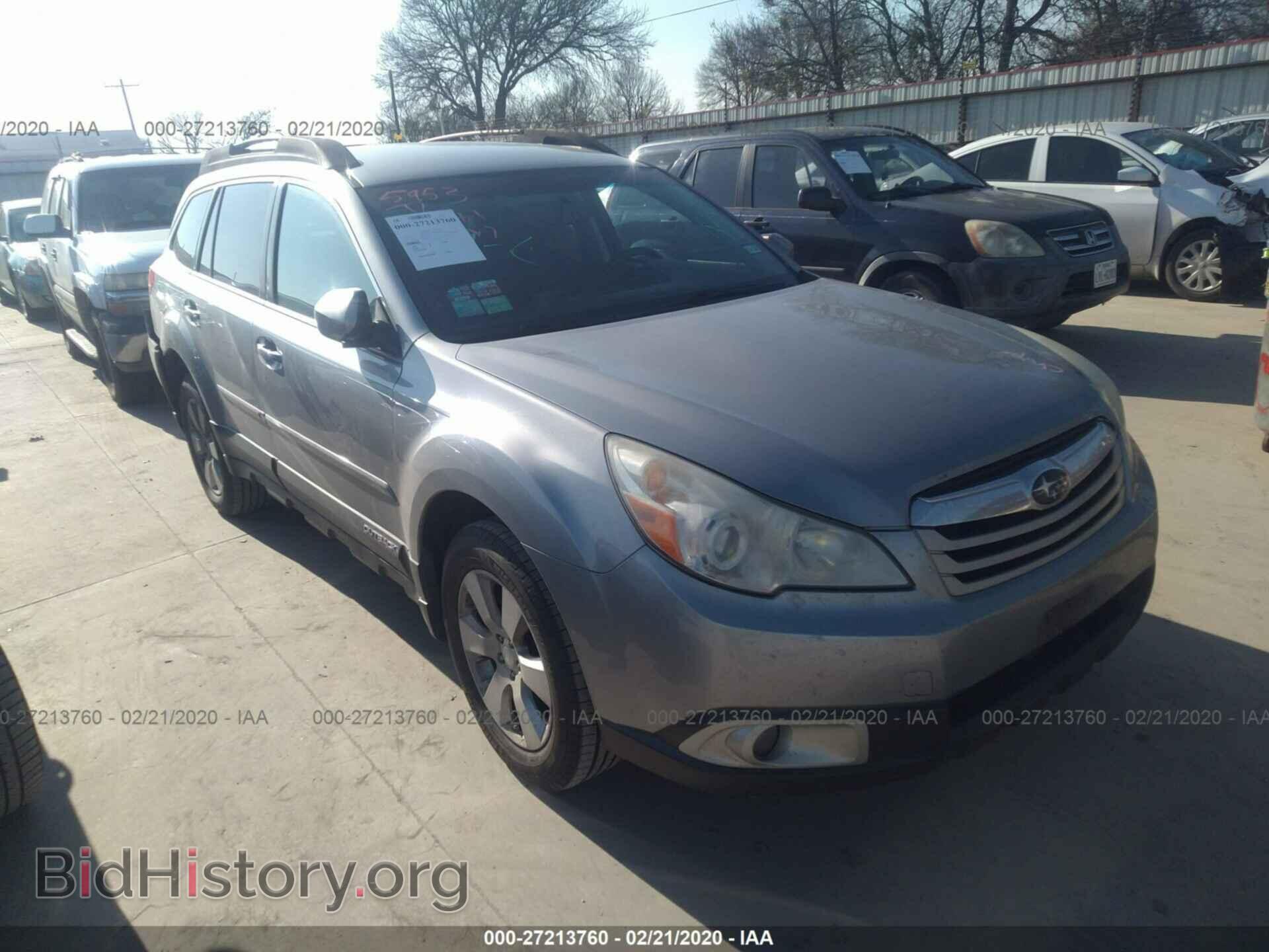 Фотография 4S4BRCBC7B3390454 - SUBARU OUTBACK 2011