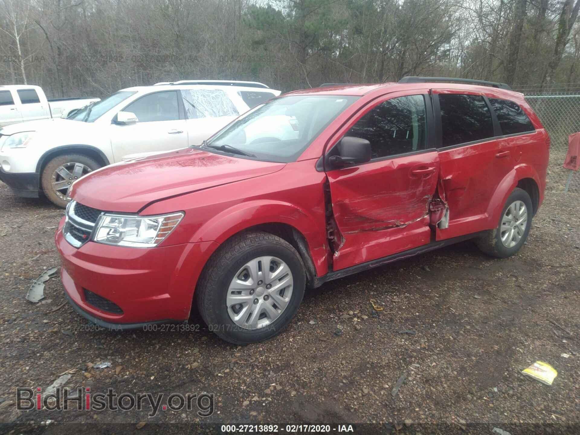 2016 DODGE JOURNEY - VIN: 3C4PDCAB0GT164852 - Фото 2