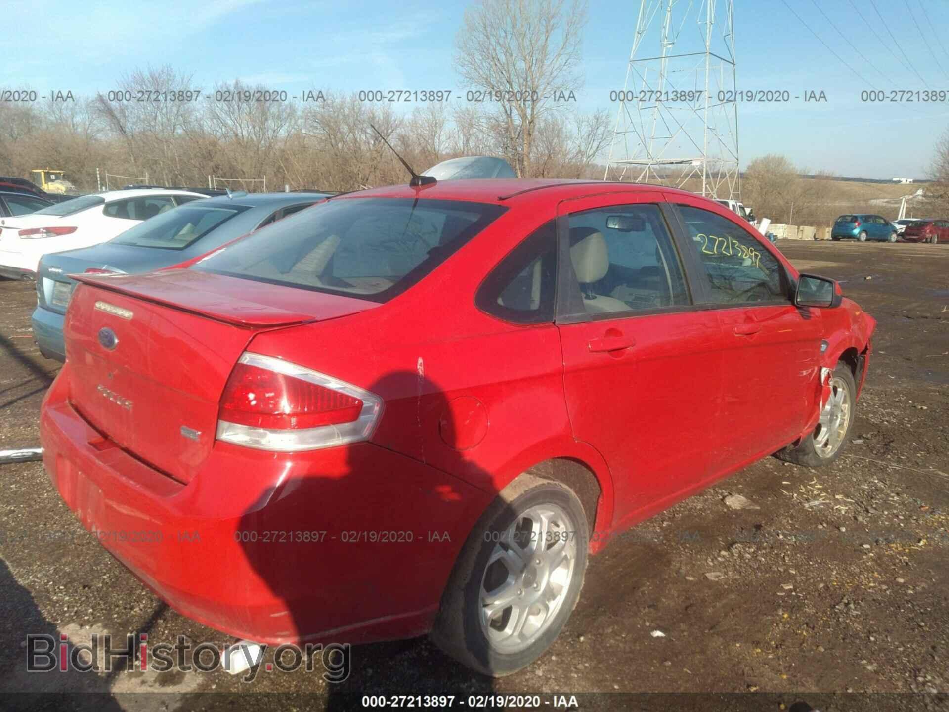 2008 FORD FOCUS - VIN: 1FAHP35N18W212909 - Фото 4