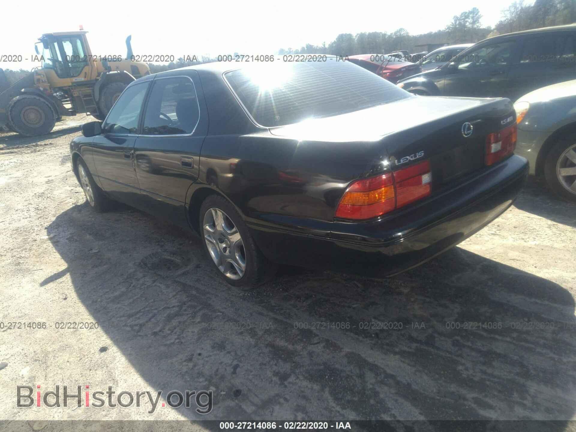 1998 LEXUS LS - VIN: JT8BH28F8W0117516 - Фото 3