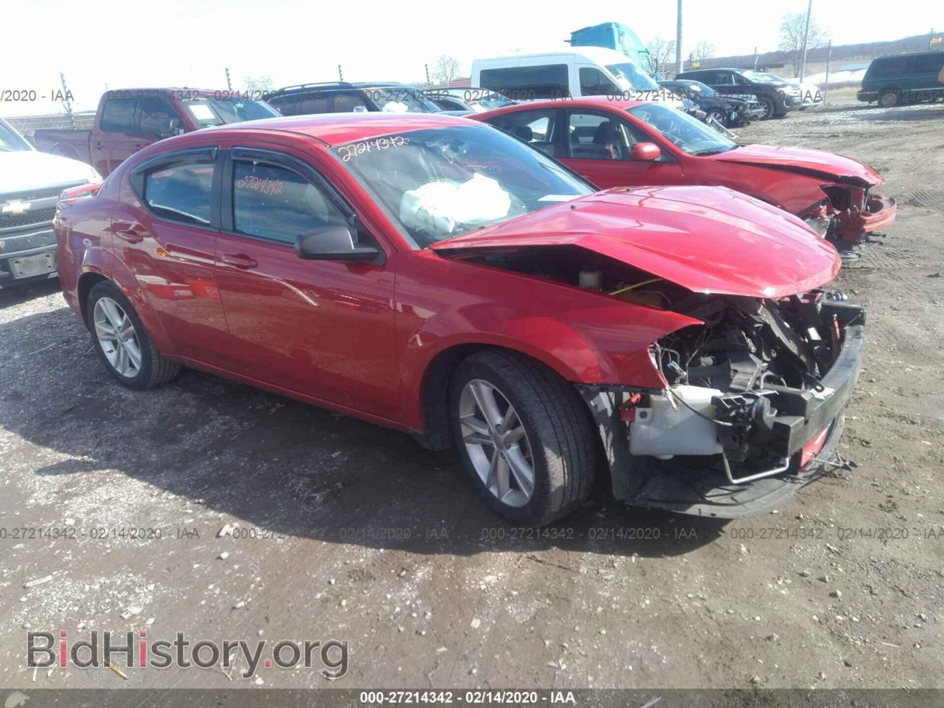 Photo 1C3CDZAG9EN113526 - DODGE AVENGER 2014