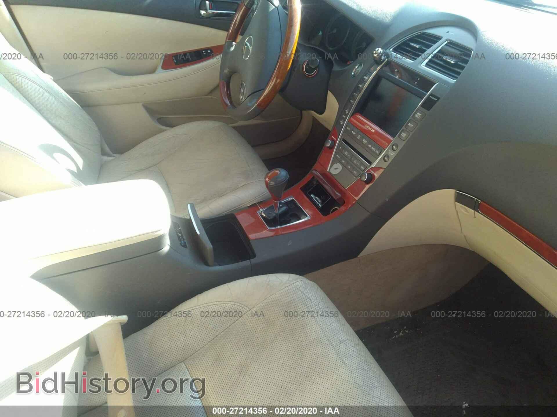 2010 LEXUS ES - VIN: JTHBK1EG5A2403135 - Фото 5
