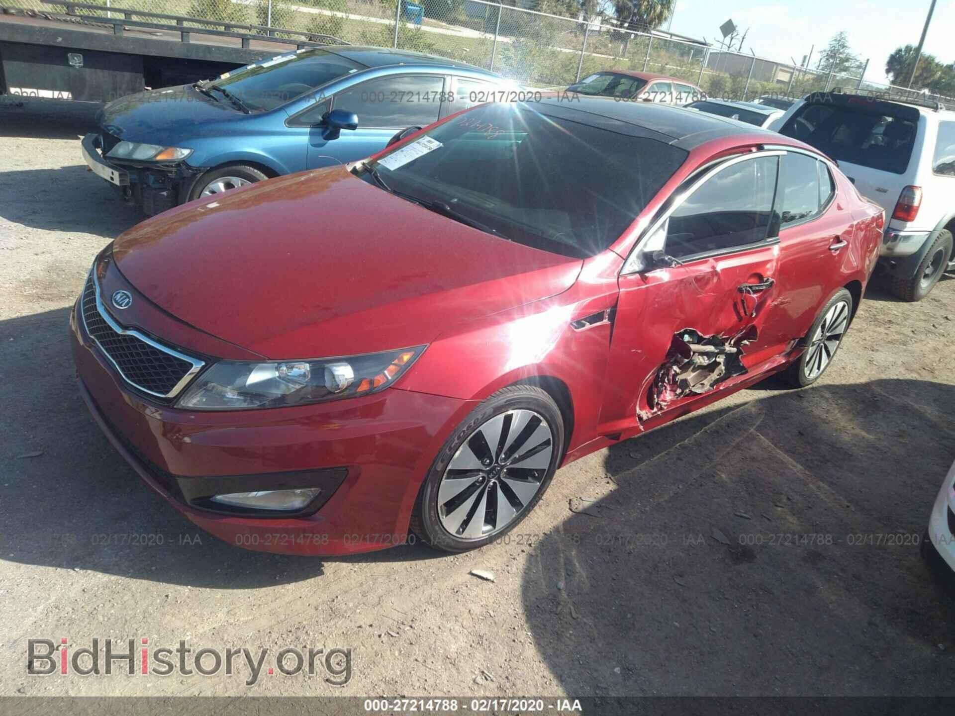 2012 KIA OPTIMA - VIN: 5XXGR4A69CG020734 - Фото 2
