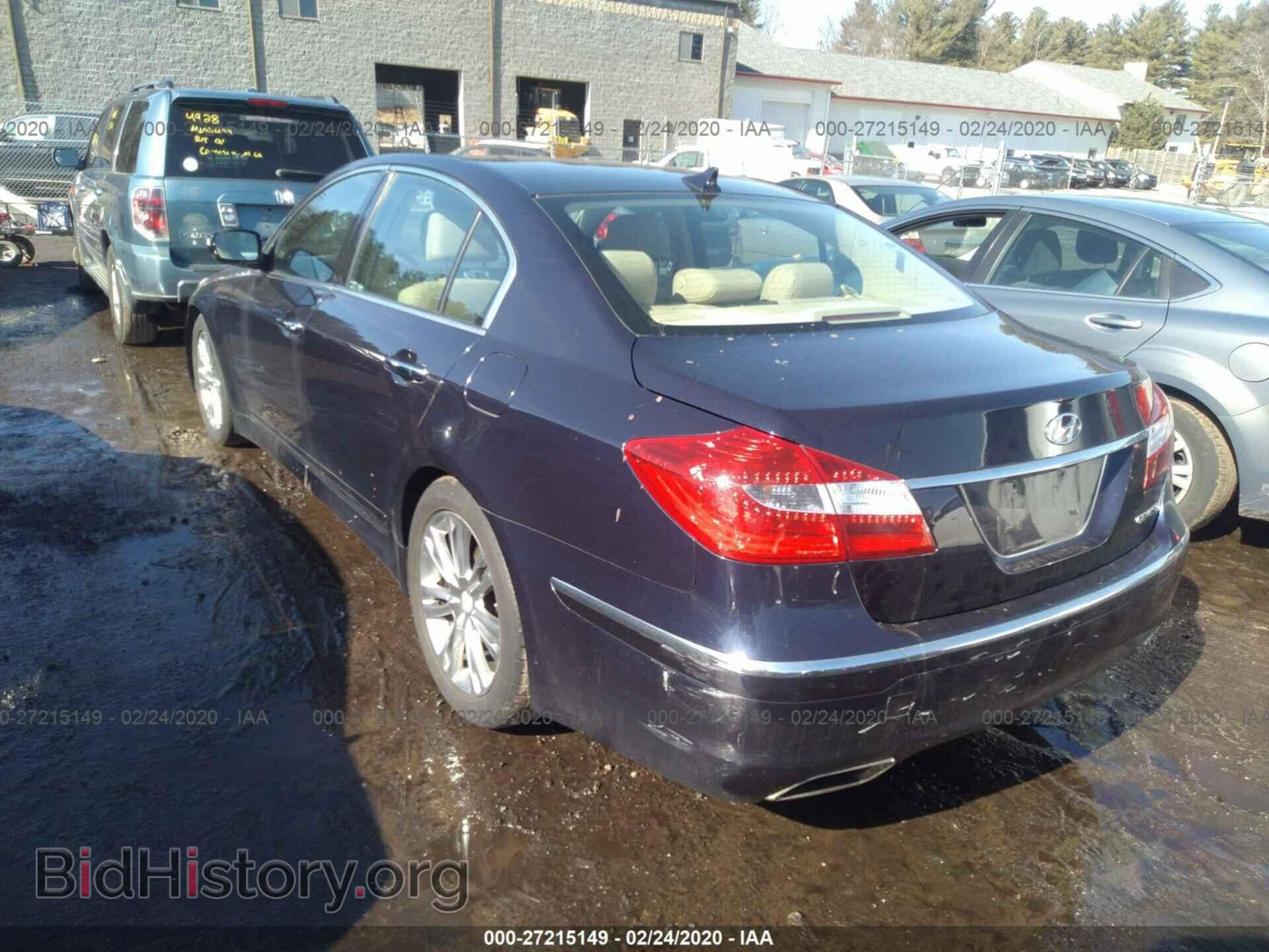 2012 HYUNDAI GENESIS - VIN: KMHGC4DD4CU186046 - Фото 3