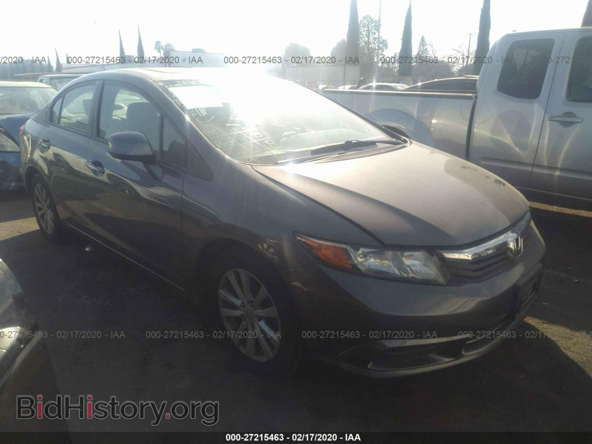 Фотография 19XFB2F89CE351045 - HONDA CIVIC 2012