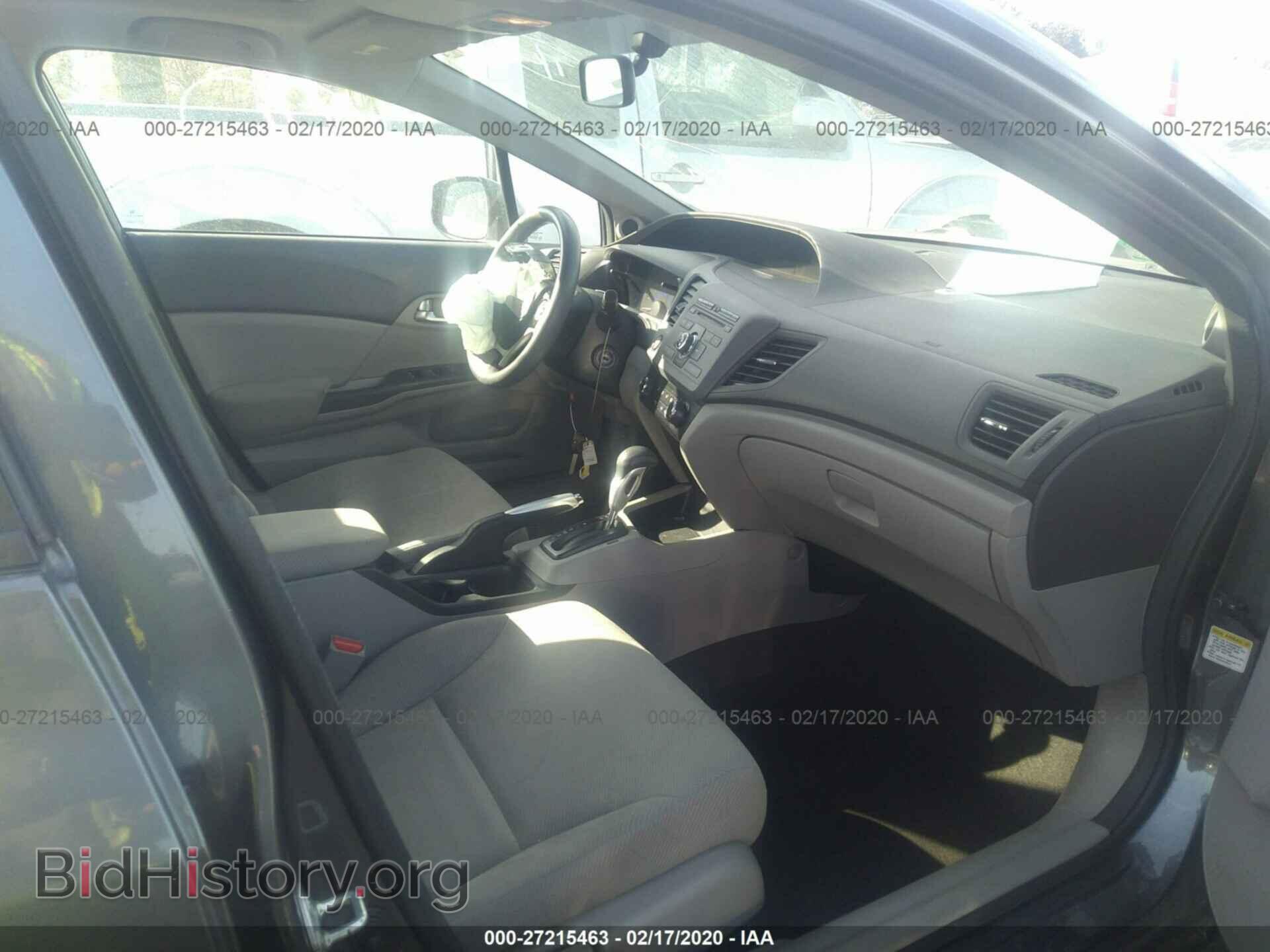 2012 HONDA CIVIC - VIN: 19XFB2F89CE351045 - Фото 5