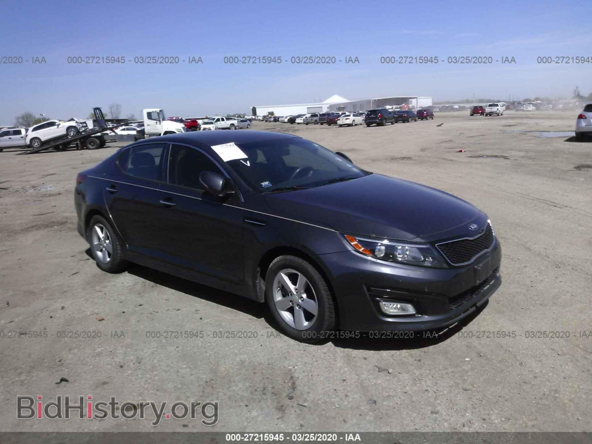 Photo 5XXGM4A71FG438572 - KIA OPTIMA 2015