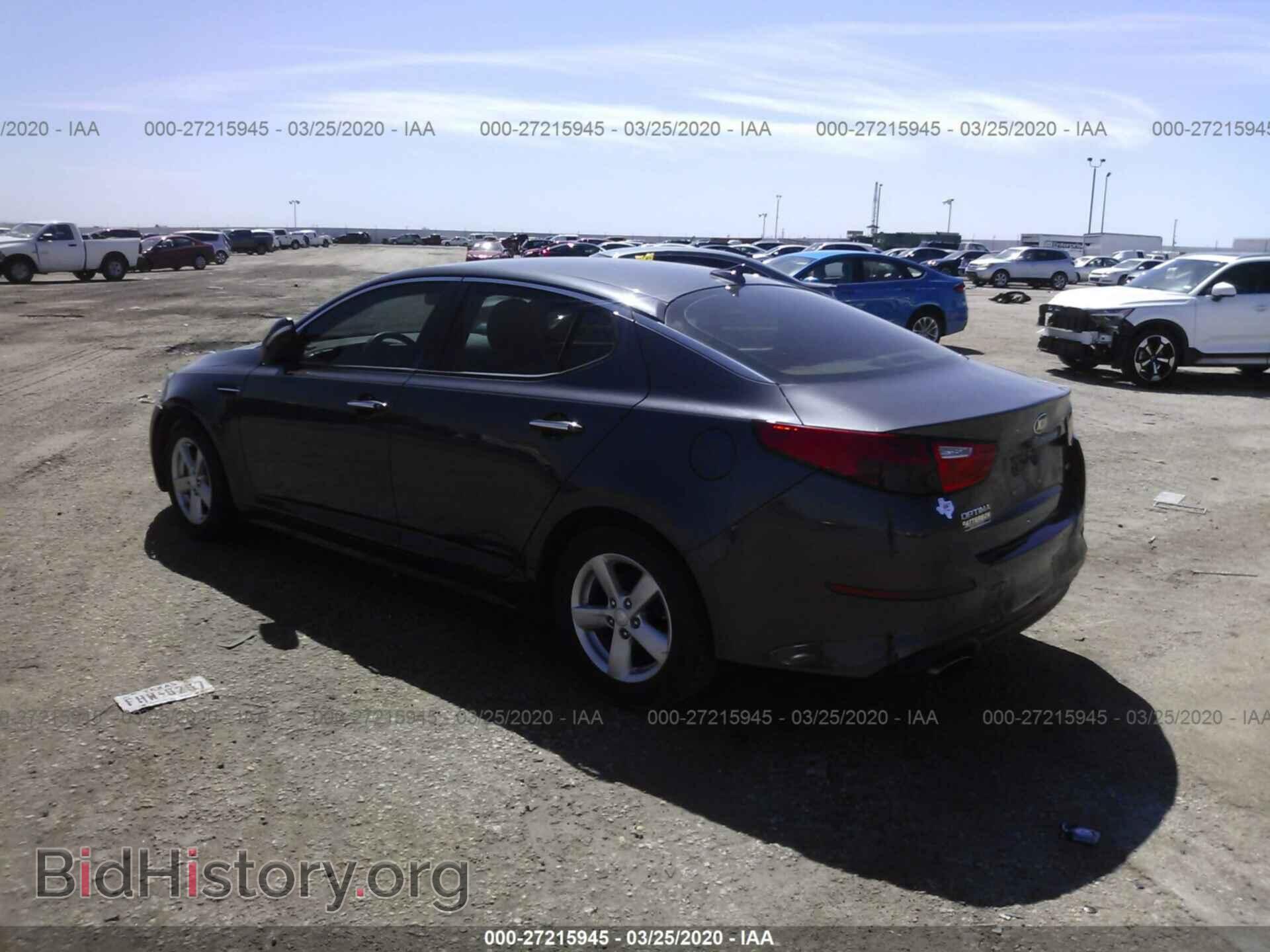 2015 KIA OPTIMA - VIN: 5XXGM4A71FG438572 - Фото 3