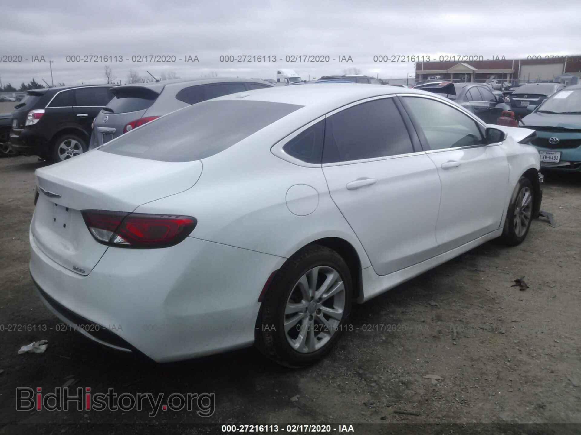 2015 CHRYSLER 200 - VIN: 1C3CCCAB3FN616619 - Photo 4