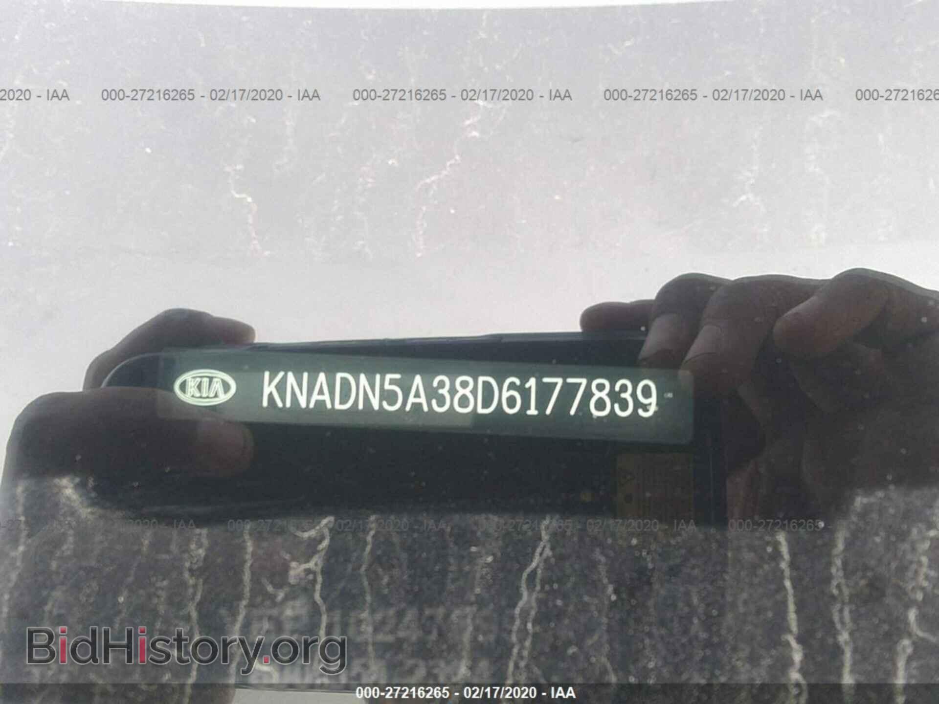 2013 KIA RIO - VIN: KNADN5A38D6177839 - Фото 9