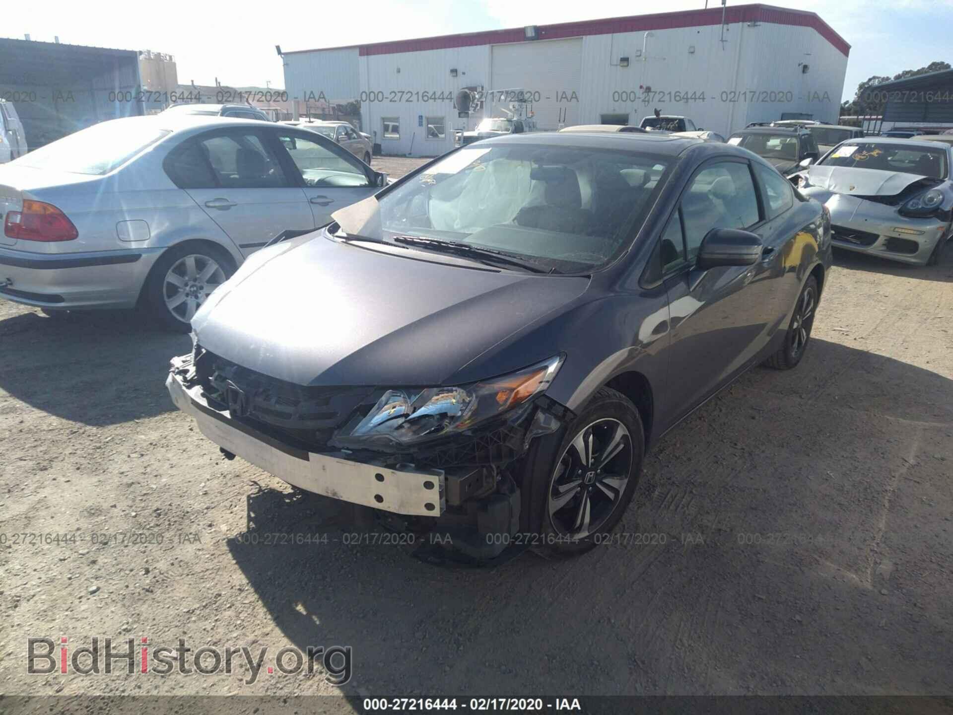 2014 HONDA CIVIC - VIN: 2HGFG3B86EH525451 - Photo 2