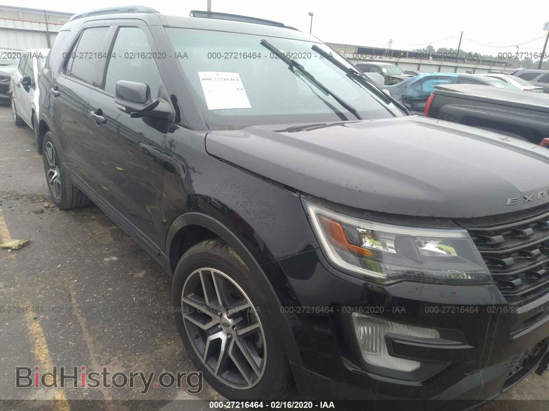 Photo 1FM5K8GT4GGD12544 - FORD EXPLORER 2016