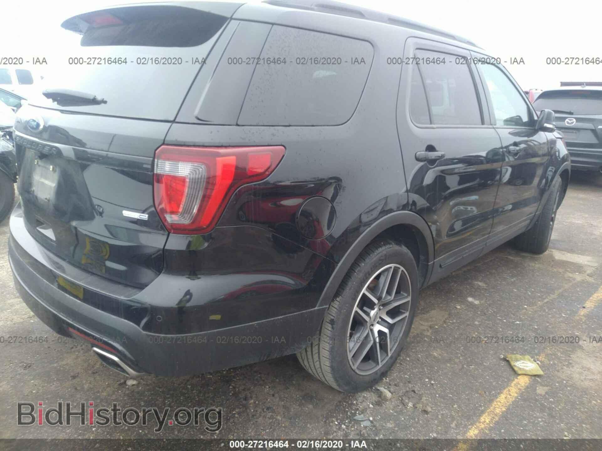 2016 FORD EXPLORER - VIN: 1FM5K8GT4GGD12544 - Фото 4