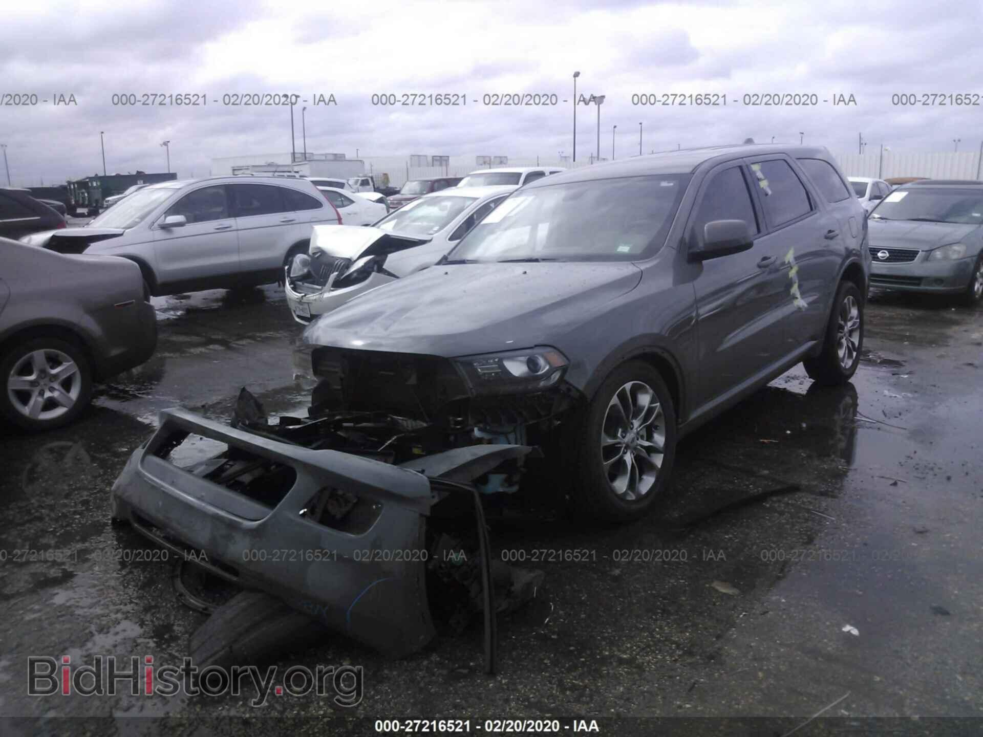 2019 DODGE DURANGO - VIN: 1C4RDHDG2KC743679 - Фото 2