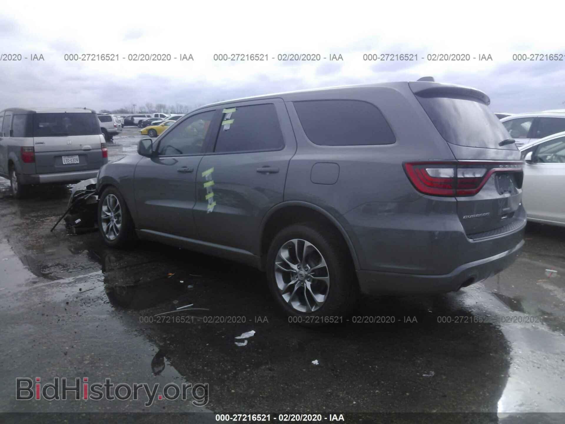 2019 DODGE DURANGO - VIN: 1C4RDHDG2KC743679 - Фото 3