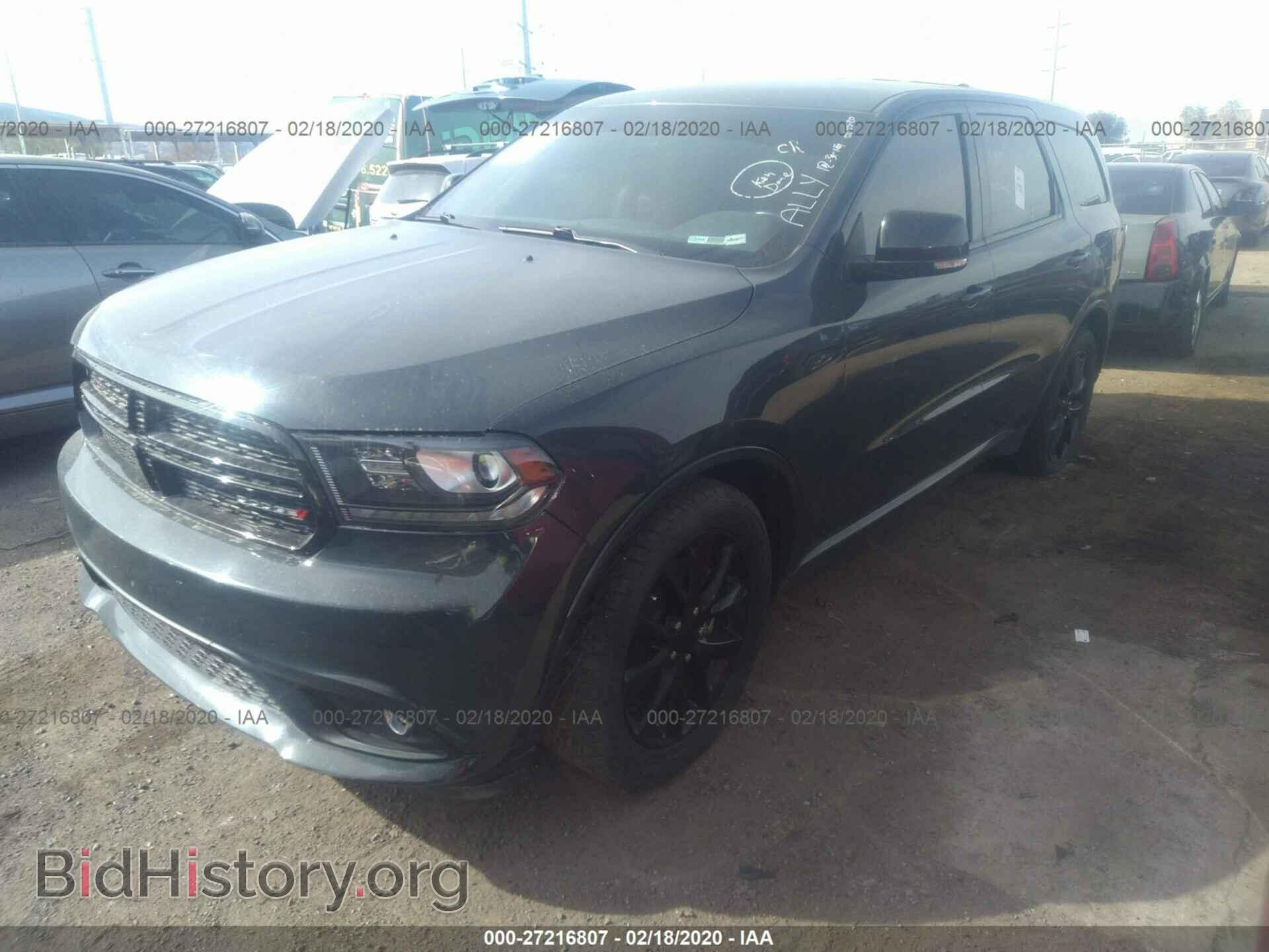 2017 DODGE DURANGO - VIN: 1C4SDHCT0HC953738 - Photo 2