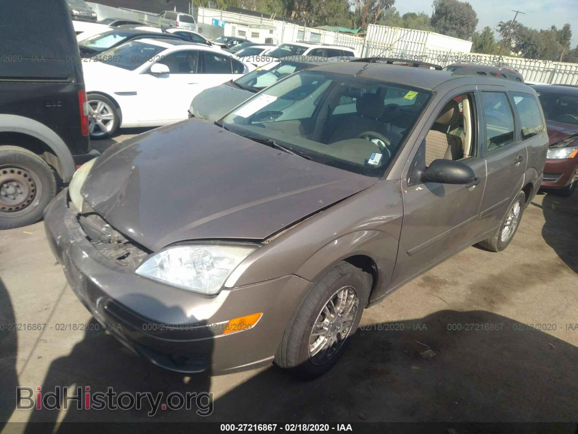 2005 FORD FOCUS - VIN: 1FAHP36N55W200739 - Фото 2