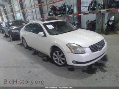 2006 Nissan MAXIMA SE/SL, white — VIN 1N4BA41EX6C861237, IAAI